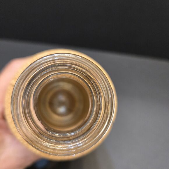 NEW Thank You Brand Drinking Bottle Cork Wrap .3l W/Large Opening Wood Lid - Picture 7 of 14